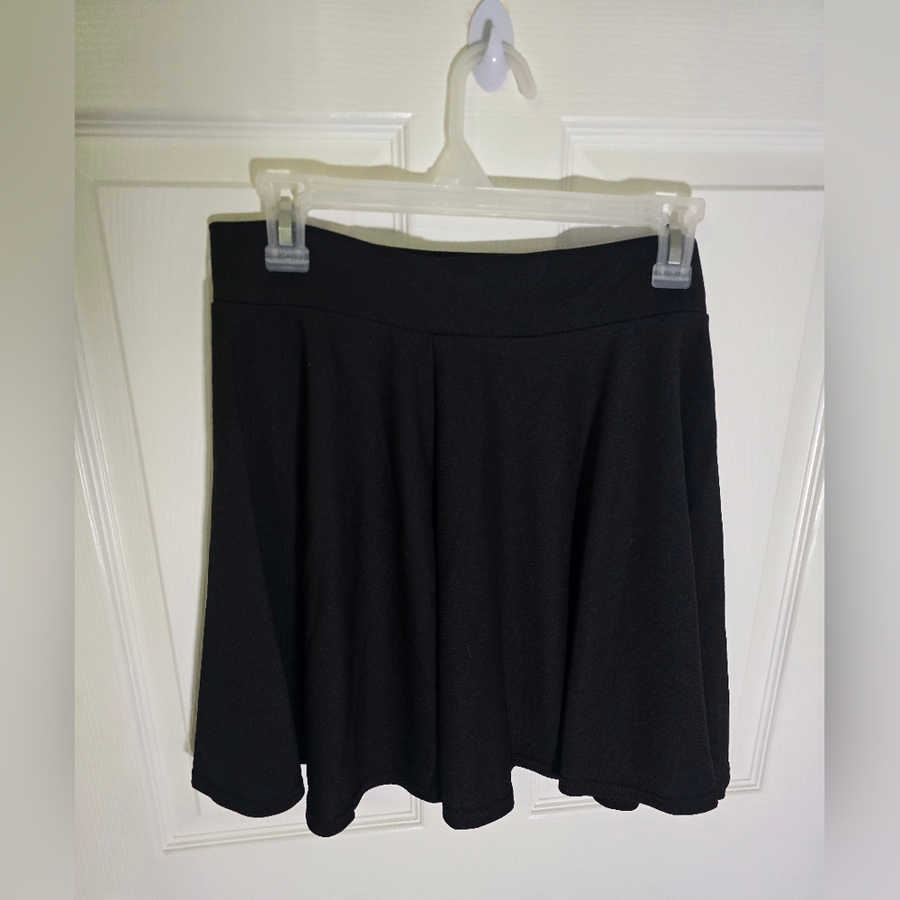 NWT Urban CoCo Women's Black Stretchy Flared Casual Mini Skater Skirt XL - Picture 8 of 9